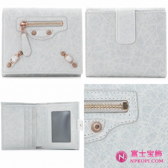 BALENCIAGA/バレンシアガ 2012年春夏GIANT WINDOW 2つ折り財布285375 D940O 1243 
